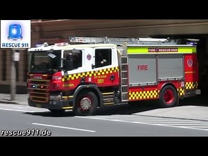 Pump Runner 001 City of Sydney Fire & Rescue NSW