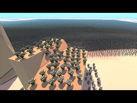 QUADRAPED MECH1, T45 SHOTGUN & DRONE VS 4.600.000 ALIEN & ZOMBIES !! UEBS 2