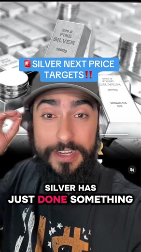 SILVER PRICE FLIPS APPLE TO BECOME THE 3rd largest asset by MarketCap. What are the next price targets for silver? #silver #apple #crypto #finance #stocks