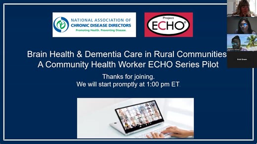ECHO Session 6: Person-Centered Care Planning in ADRD Care: Communication, Advocacy, and Legal Considerations