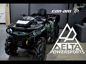 2021 Can-Am Outlander max 650 6x6 (Walk Around)