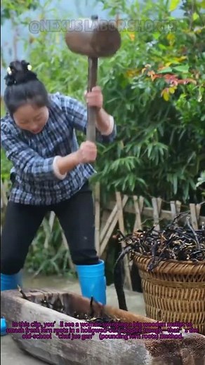 Traditional Fern Root Starch Making #TraditionalCooking #HomemadeHealthyFood