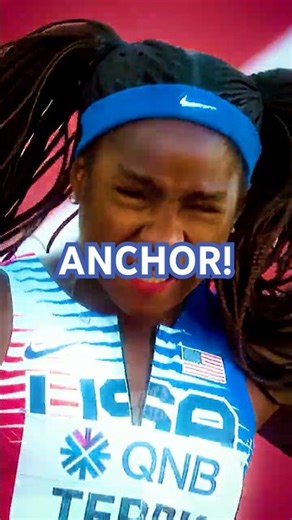 TT TERRY TAKES OVER THE ANCHOR LEG FOR USA 😱🇺🇸