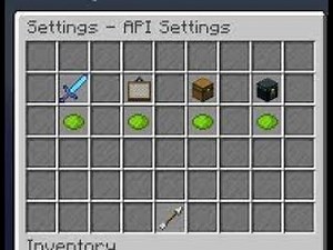 How to turn API settings on and off!(Hypixel skyblock)