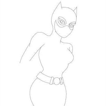 HOW TO DRAW( BATGIRL) ✨️ #anime #drawing #art #draw #cartoon