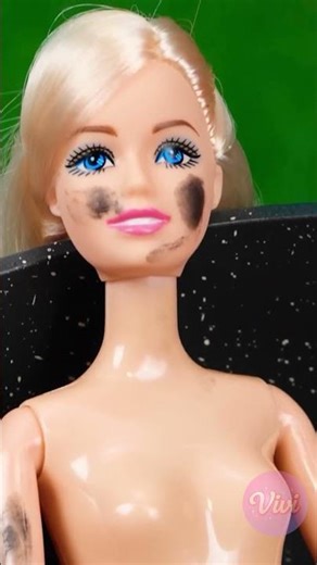 💖 Watch This Doll Transform with Easy DIY Crafts! #shorts