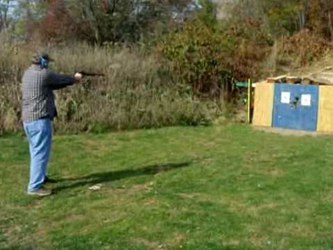 Shooting Thompson Contender 45-70 Pistol