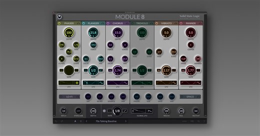 Solid State Logic launches SSL Module8 multi-effect plugin