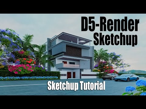 Beginner to Pro: Stunning Exterior Design Using SketchUp Free + D5 Render