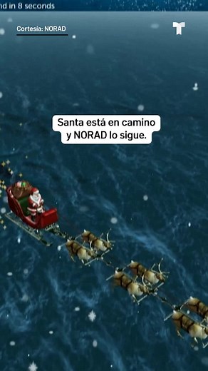 A partir de este miércoles 24 de diciembre puedes seguir a Papá Noel en vivo durante su histórico viaje alrededor del mundo y ver videos de las cámaras NORAD de Papá Noel y sus renos a través de la aplicación oficial NORAD Tracks Santa disponible en la App Store de Apple o Google Play. Entra al link in bio para más detalles. #Telemundo52