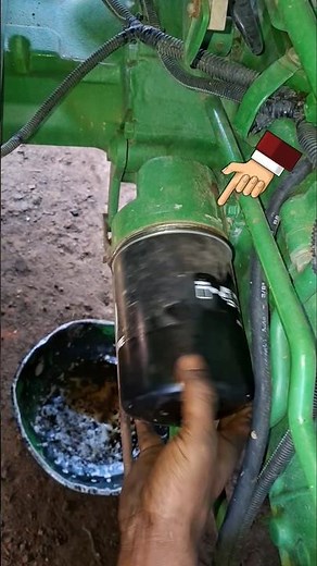 How to Change Hydraulic Oil Filter |​#JohnDeere #TractorRepair #HydraulicFilter #TractorMaintenance