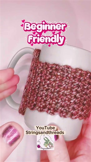 Easy Crochet Mug Cozy for Beginners | Simple & Cozy