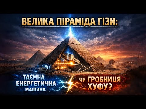 ВЕЛИКА ПІРАМІДА ҐІЗИ: ТАЄМНА ЕНЕРГЕТИЧНА МАШИНА ЧИ ГРОБНИЦЯ ХУФУ? НЕМОЖЛИВІ ФАКТИ | МАПА ЛЕГЕНД