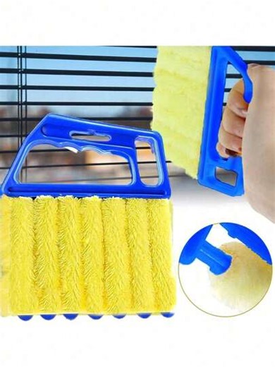 1/2Pcs, Plastic Louver Cleaning Brush, Used To Clean Dust In Louver Gaps And Air Conditioning Gaps. Modern Plastic Handle Design Cleaning Brush, Suitable For Cleaning Kitchen Windows, Office Windows, Bedroom Windows, Living Room Windows, And Household Appliance Gaps | SHEIN