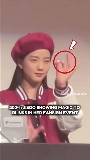 Magician Jisoo is back 🪄 #blackpinkedit #Jisoo