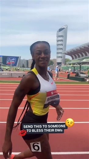 USATF on Instagram: "Not us blushing 👀 Catch the Women’s 100m Semifinals & Finals TOMORROW, starting at 8:33 ET on @nbcsports and USATF.tv 💯 #USATF #JourneyToGold"