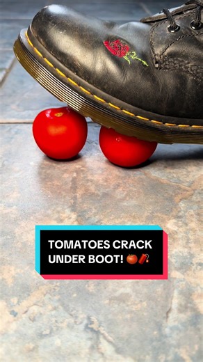 Doc Martens vs Juicy Tomato: Satisfying ASMR Experience
