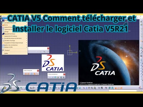 CATIA V5 Comment télécharger et installer le logiciel Catia V5R21 tutoriel