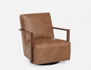 SELBY swivel glider accent chair | Structube
