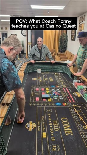 Grip. Set. Toss. How Ronny teaches dice setting.