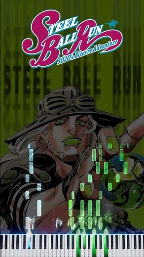 Dance with STEEL BALL RUN (Steel Ball Run theme) #steelballrun #jojo #piano #pianotutorial