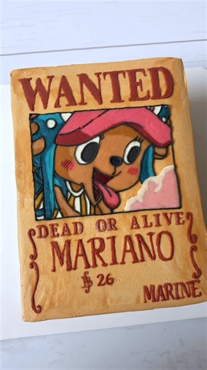 Delicioso pastel de Chopper de One Piece