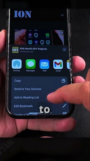 How to Add a Website Shortcut to iPhone Home Screen part 2