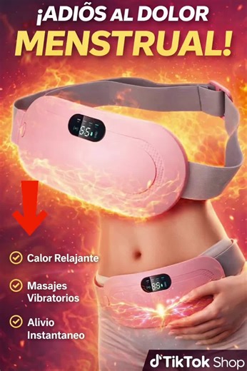 🔥 Despídete del dolor menstrual de forma natural 🔥 ¿Dolor de regla, barriga hinchada o molestias lumbares? Esta almohadilla térmica menstrual inteligente combina calor profundo masajes vibratorios para aliviar el dolor en minutos, estés donde estés. ✨ Calor regulable ✨ Masaje relajante ✨ Cómoda, portátil y silenciosa ✨ Ideal para regla, cólicos y dolor lumbar 💗 Ponte el cinturón, relájate… y sigue con tu día sin dolor. 👉 Pincha en el carrito naranja y pruébala hoy #dolormenstrual #reglasindo