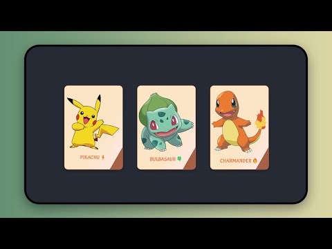 How to Build Cards with an animated hover effect using HTML and CSS