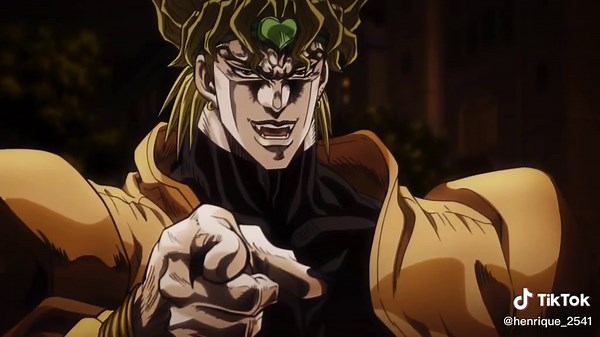 Dio Brando in Jojo Stardust Crusaders