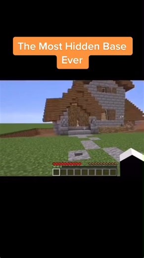 base sp hidden theres a base on top of it #Minecraft #gamer #clip #hiddenbase #hidden #minecrafthous | Craftingnetwork | Facebook