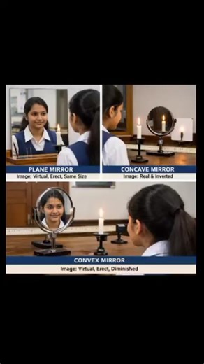 उत्तल दर्पण प्रैक्टिकल – Light Reflection Experiment | Class 10 Science#ytshorts #science