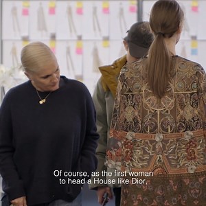 1.2M views · 34K reactions | With the Dior Spring-Summer 2020 Haute Couture inspirations taking in explorations of femininity and power stretching from the goddesses of antiquity to contemporary feminist art, Creative Director Maria Grazia Chiuri discusses how she distilled them into a captivating collection. | Dior | Facebook