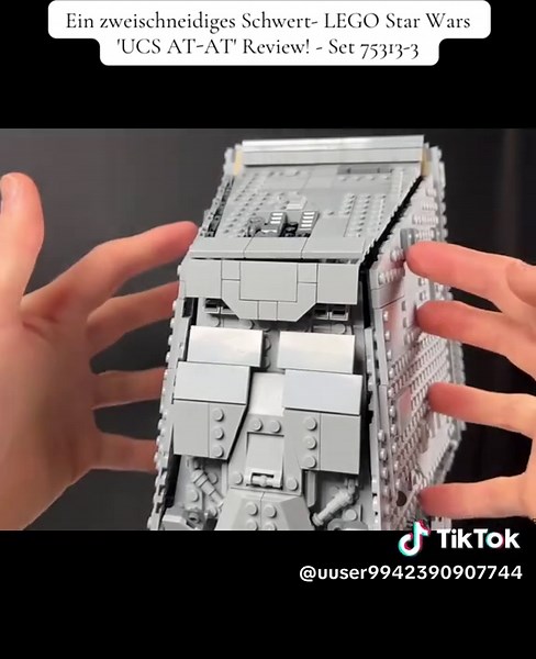 Ein zweischneidiges Schwert- LEGO Star Wars 'UCS AT-AT' Review! - Set 75313-3
