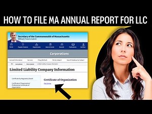 How To File Annual Report For LLC In Massachusetts (2026)