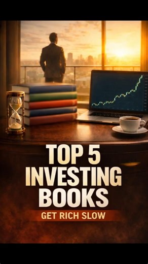 Top 5 Books That Teach You Investing #wealth #investing #money