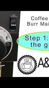 Coffee Grinder: Burr Maintenance
