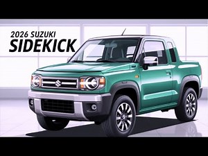 2026 Suzuki Sidekick – Bold Comeback in a Rugged New Form | Full Review & Design Breakdown