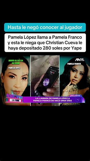 Pamela Franco y su relación con Christian Cueva