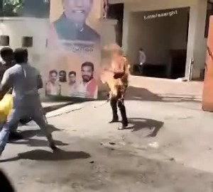 Man Survives From Suicide Mission In India