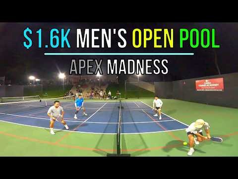 Intense $1.6K Men's Open Pool Play | Palm(5.9)/Alto(5.6) vs Bonilla(5.3)/Lee(5.0) | Apex Madness