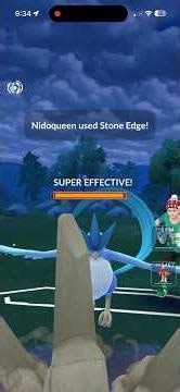 One shot Stone Edge - Pokemon: GO (Jungle Cup) #pokemongo #gbl #gobattleday #pokemon #pokemonday