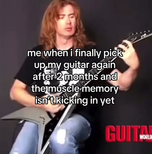 #relateable#guitar#megadeth#fyp#viral | i'm too busy listening to megadeth