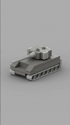 LEGO WW2 Mini Tank Build 💥