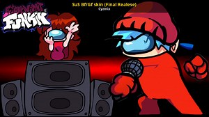 SuS Bf/Gf skin (Final Realese) Mod for Friday Night Funkin' | FNF Mods