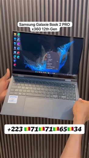 ✅ Processeur : Intel® Core™ i5-1240P (12 Mo de cache, 1.70GHz jusqu’à 4.70GHz) ✅ Cœurs : 12 | Processeurs : 16 ✅ Mémoire : 8 Go LPDDR5 5200MHz ✅ Stockage : 256 Go NVMe SSD Samsung ✅ Écran : 15,6 pouces FHD AMOLED tactile 🤗 360° ✅ Graphiques : Intel® Iris® Xe Graphics ✅ Multimédia : \t•\tHaut-parleurs stéréo AKG (Max 5 W x 2) \t•\tSmart Amp \t•\tDolby Atmos® \t•\tMicrophone numérique à double array \t•\tCaméra 1080p FHD ✅ Réseau : \t•\tBluetooth v5.1 \t•\tWi-Fi 6E (Gig ), 802.11 ax 2x2 ✅ Ports :