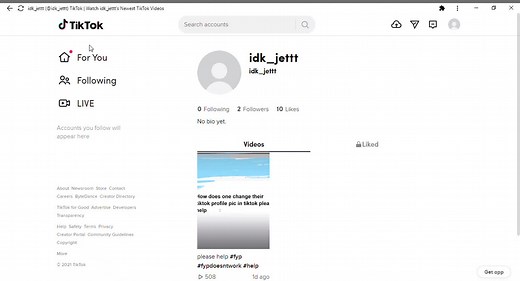day 2 still dont know how to change my pfp in tiktok desktop version help me please #fypdoesntwork #helpp #pfp #tiktok @microsoft_jigsaw