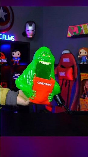 Slimer Ghostbusters Popcorn Bucket Unboxing