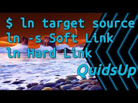 Linux Terminal Basics: Ln - Symbolic Links - Difference between Hard Links