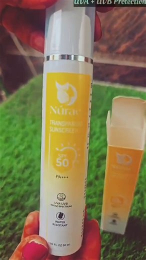 Nidhi Adhhlakha on Instagram: "Sun protection that feels invisible ☀️ Nurae Transparent Sunscreen with SPF 50 PA+++ offers powerful UVA & UVB broad-spectrum protection without leaving a white cast. Its lightweight, non-greasy and water-resistant formula blends effortlessly into the skin, making it perfect for everyday use — indoors or outdoors. Because healthy skin always starts with sunscreen. You can grab your stock, ask for a link to get it in DM ❤️ Follow @_nurae__ EXTRA OFFER — BUY 2 GET 5 